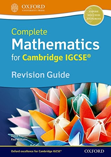 Mathematics IGCSE Revision Guide