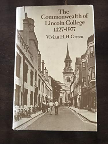 Commonwealth of Lincoln College, 1427-1977