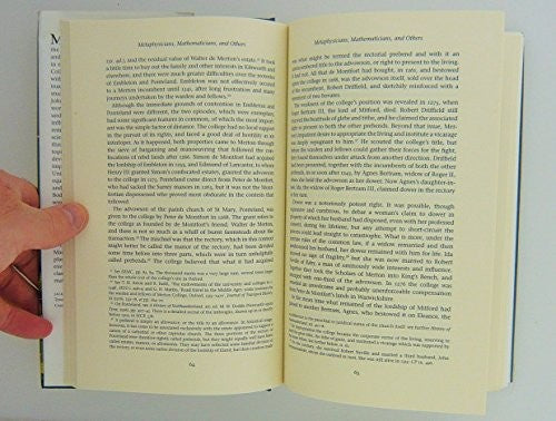 A History of Merton College, Oxford