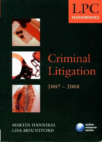 LPC Handbook on Criminal Litigation 2007-2008