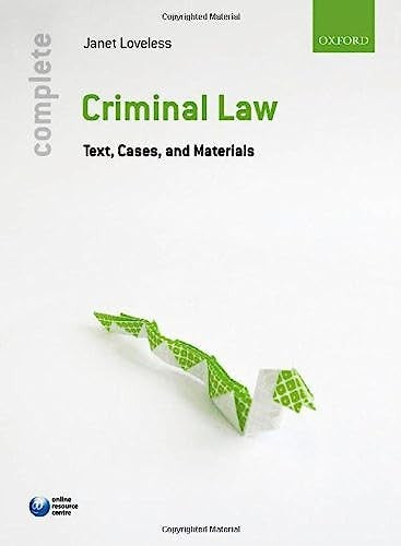 Complete Criminal Law