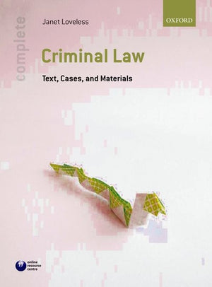 Complete Criminal Law
