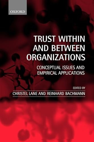 Trust Within and Between Organizations