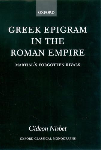 Greek Epigram in the Roman Empire