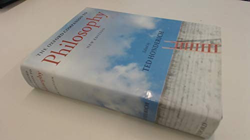 The Oxford Companion to Philosophy