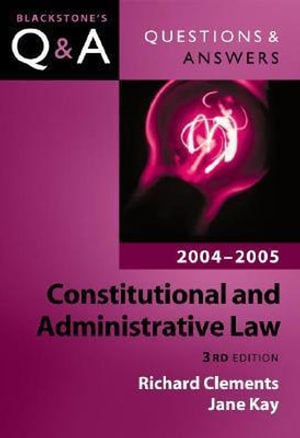 Constitutional and Administrative Law