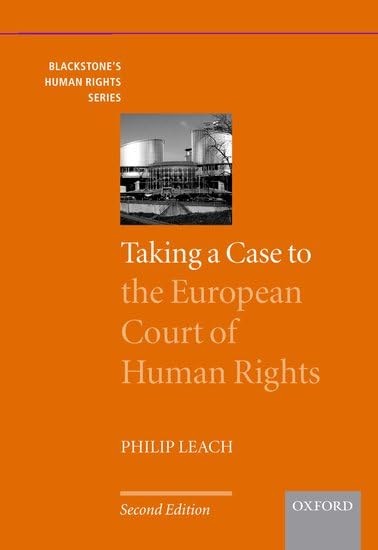 Taking a Case to the European Court of Human Rights