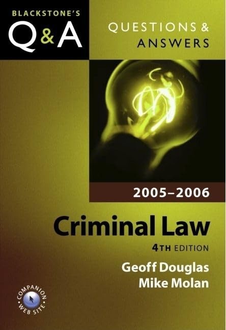Criminal Law 2005/2006