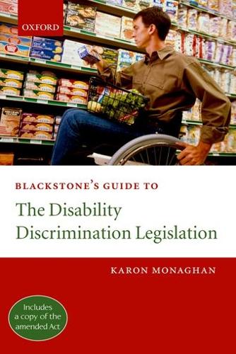 Blackstone's Guide to the Disability Discrimination Legislation