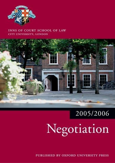 Negotiation 2005/2006