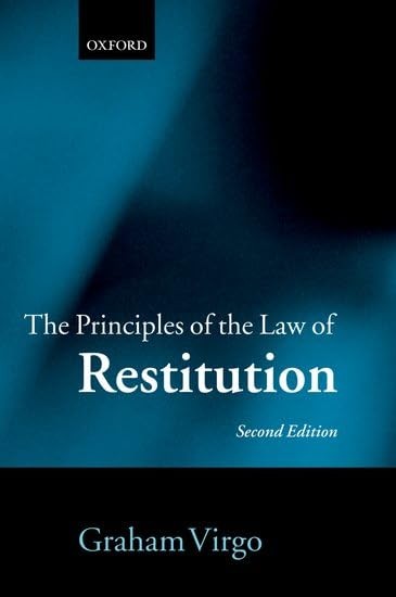 The Principles of The Law of Restitution
