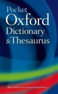 Pocket Oxford Dictionary and Thesaurus 