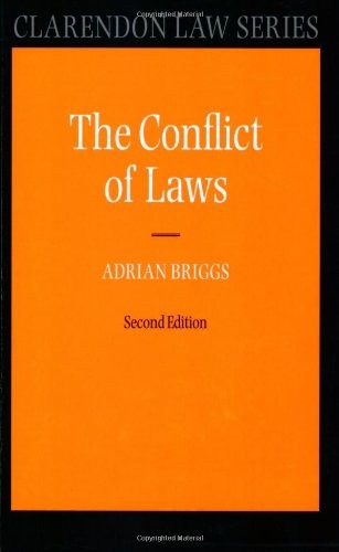 The Conflict of Laws