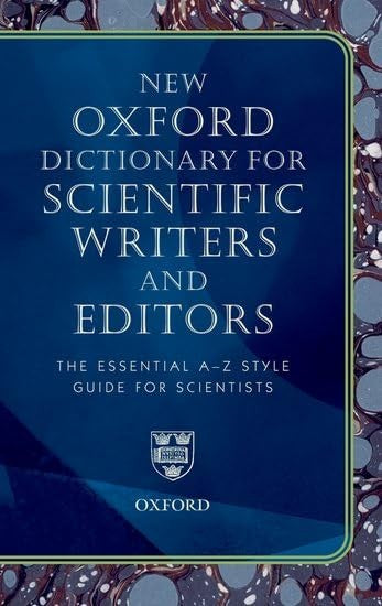 Oxford Dictionary for Scientific Writers and Editors