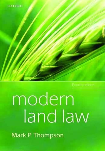 Modern Land Law