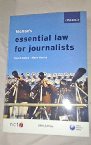 MCNAE's Essential Law for Journalists