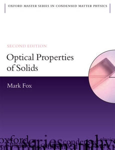 Optical Properties of Solids 