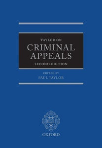 Taylor on Criminal Appeals 