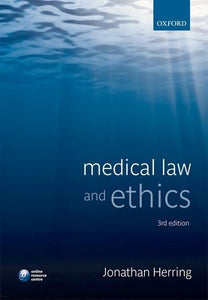 Medical Law and Ethics 