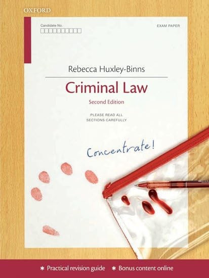 Criminal Law Concentrate