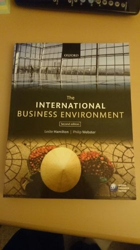 The International Business Environment