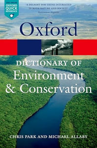 A Dictionary of Environment and Conservation 