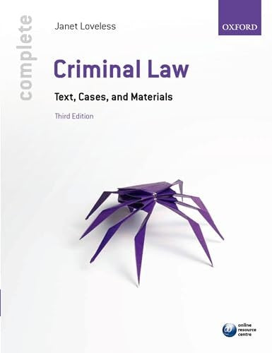 Complete Criminal Law