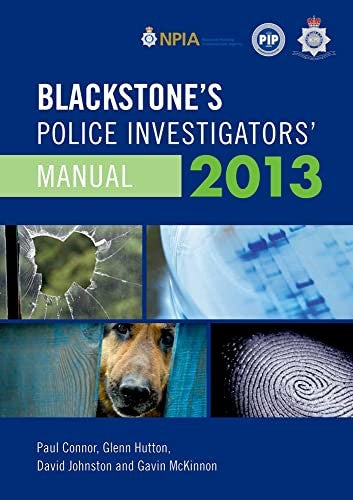 Blackstone's Police Investigators' Manual