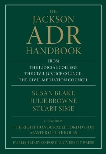 The Jackson ADR Handbook