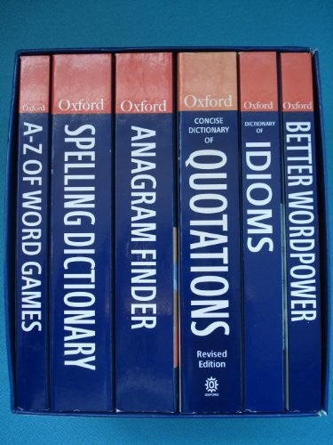 English Language Library - Six Volume Boxed Set: Anagram Finder; Better Wordpower; A-Z of Word Games; Concise Dictionary of Quotations; Dictionary of Idioms; Spelling Dictionary