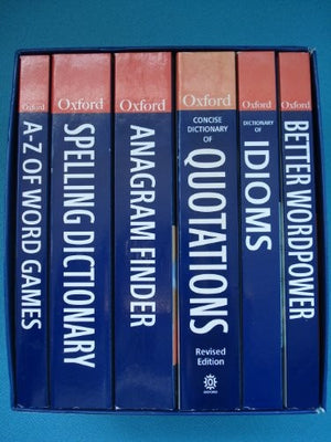 English Language Library - Six Volume Boxed Set: Anagram Finder; Better Wordpower; A-Z of Word Games; Concise Dictionary of Quotations; Dictionary of Idioms; Spelling Dictionary