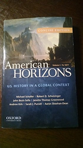 American Horizons, Concise