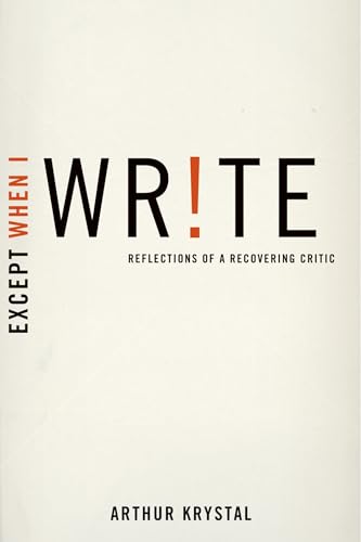 Except When I Write