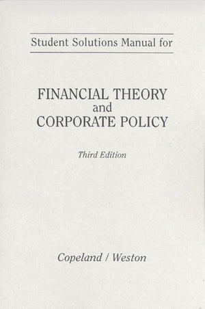 Student Solutions Manual