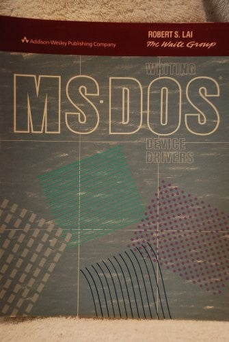 WRIT MICROSFT-DOS DEVICE DRIVERS