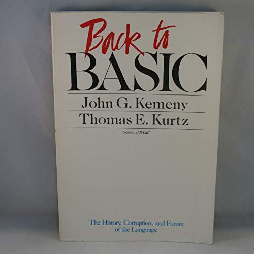 Back to BASIC