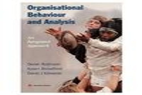 Organisational Behaviour and Analysis