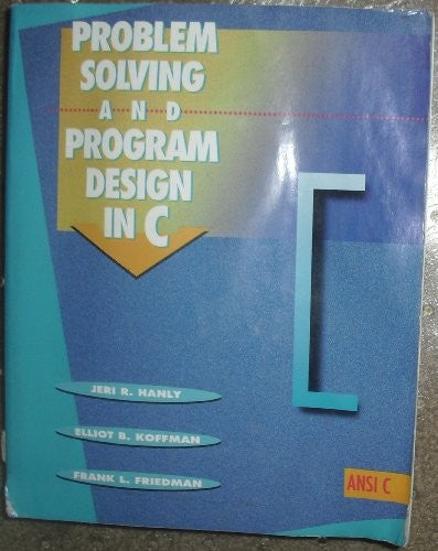 Problem Solving and Programming in C