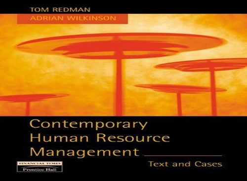 Contemporary Human Resource Management