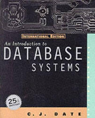 An Introduction to Database Systems