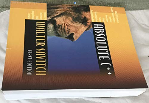 Absolute C++