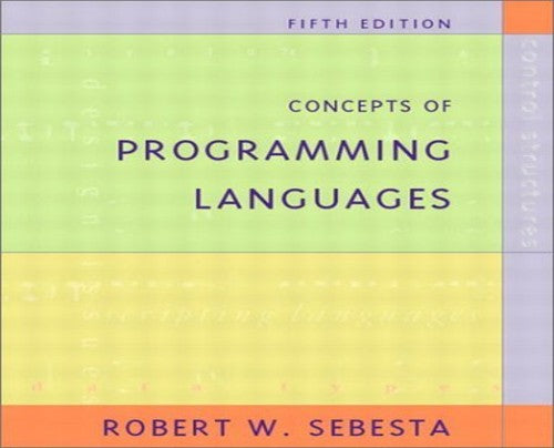 Concepts of Programming Languages