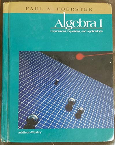 Foerster Algebra 1 SE