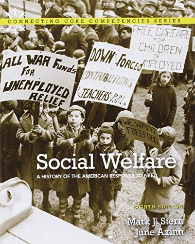 Social Welfare: A History of the American Response to Need: treble recorder. (Connecting Core Competencies)