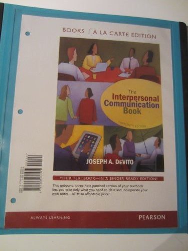 The Interpersonal Communication Book