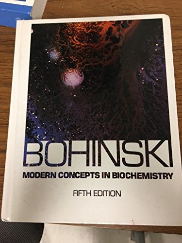 Modern Concepts in Biochemistry