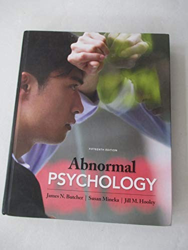 Abnormal Psychology