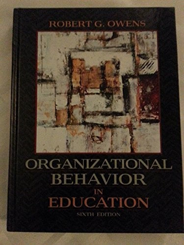 Organizational Behavior in Education