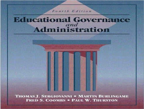 Educational Governance and Administration