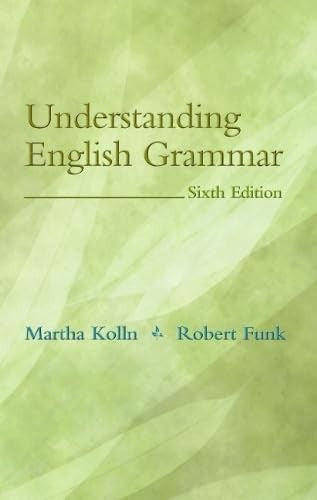 Understanding English Grammar